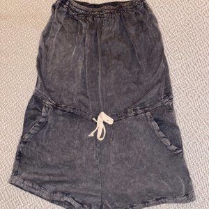 Chaser Charcoal Grey Romper